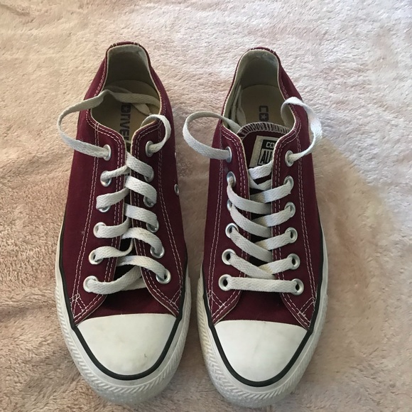 Maroon Converse - Picture 2 of 5